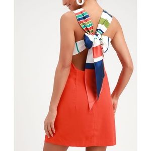 Summer Open Back Dress